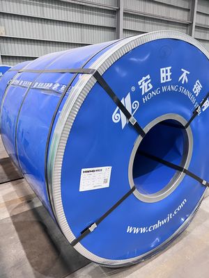 Untrimmed Stainless Steel Coil 2B Surface Standard BV In Construction